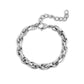 18K Gold PVD Stainless Steel Double Oval Chain Bracelet