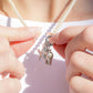 Pearl Charm Keeper Necklace