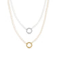 Pearl Charm Keeper Necklace